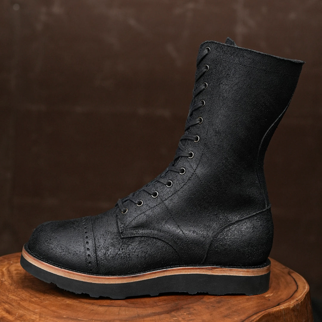 Hell Jumper Boots ( Black Oiled Roughout ) with EVA Sole