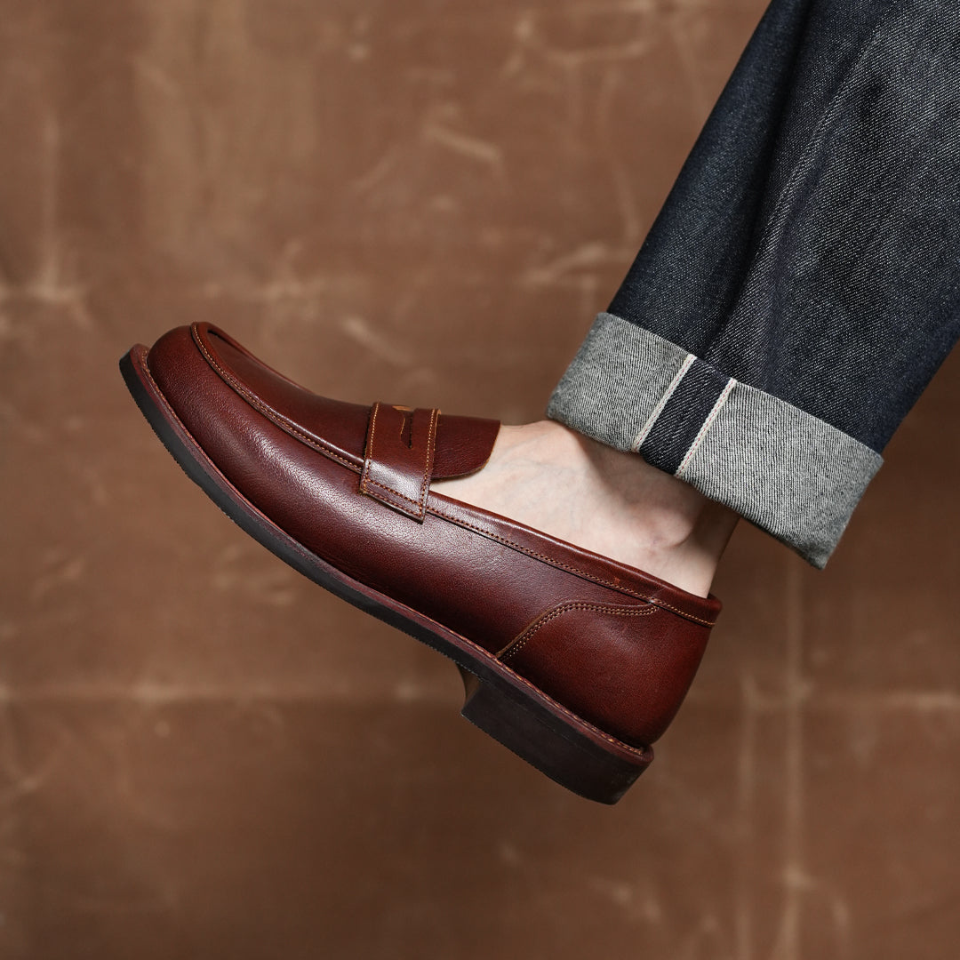 Oslo Penny 2.0 Loafers (Saddle Tan) Goodyear Welted