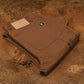 Double Knee Carpenter Fox Brown 12 Oz Duck Canvas Pants For Men (True Straight)