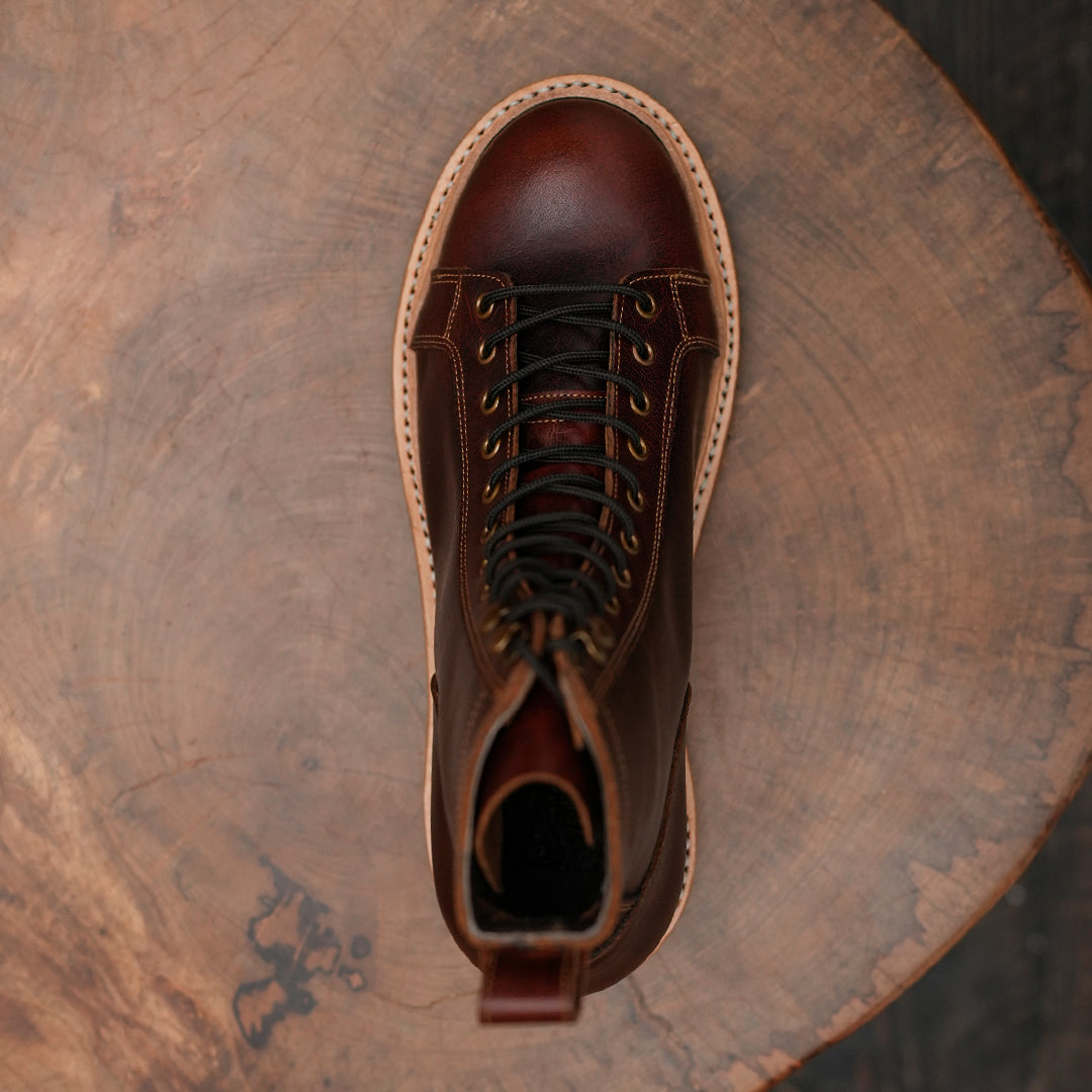 TOM　monkey time SHEEP W/RIDERS XL GORAL x Rose Anvil Monkey Boots - Horween Chromexcel Natural Leather -