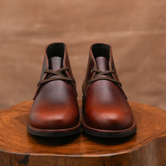Hampton Desert Boot (Saddle Tan) Goodyear Welted STC