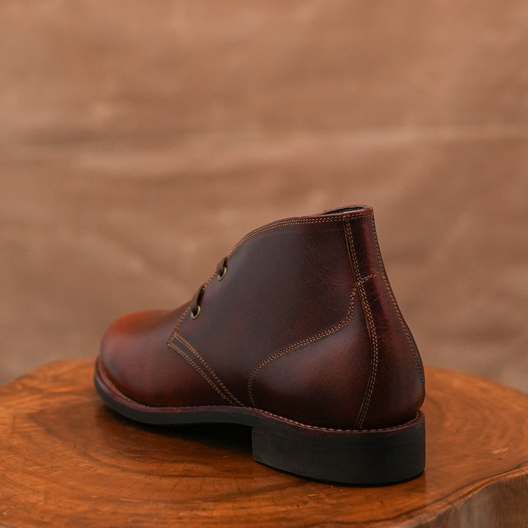 Hampton Desert Boot (Saddle Tan) Goodyear Welted