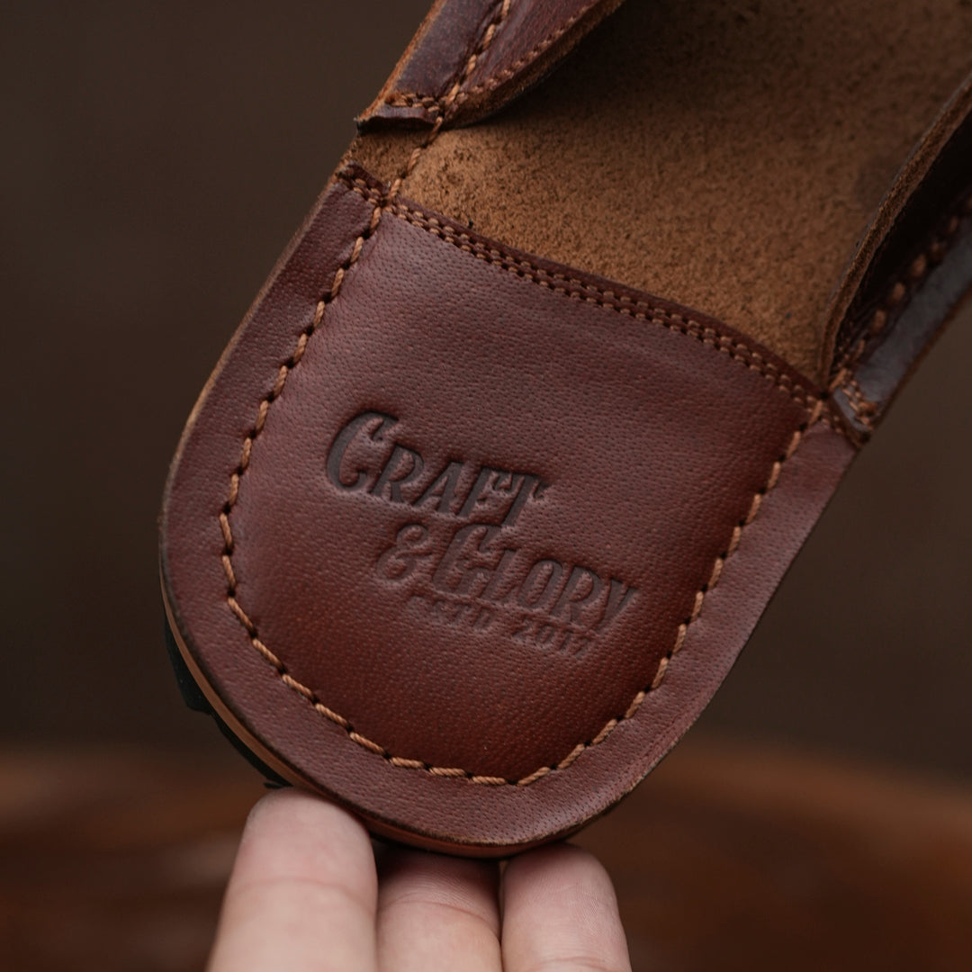 Harbor Slides (Saddle Tan)