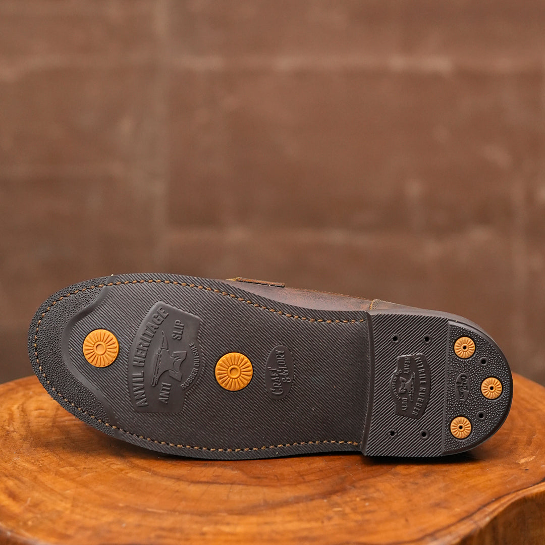Oslo Penny 2.0 Loafers (Vintage Brown) Goodyear Welted