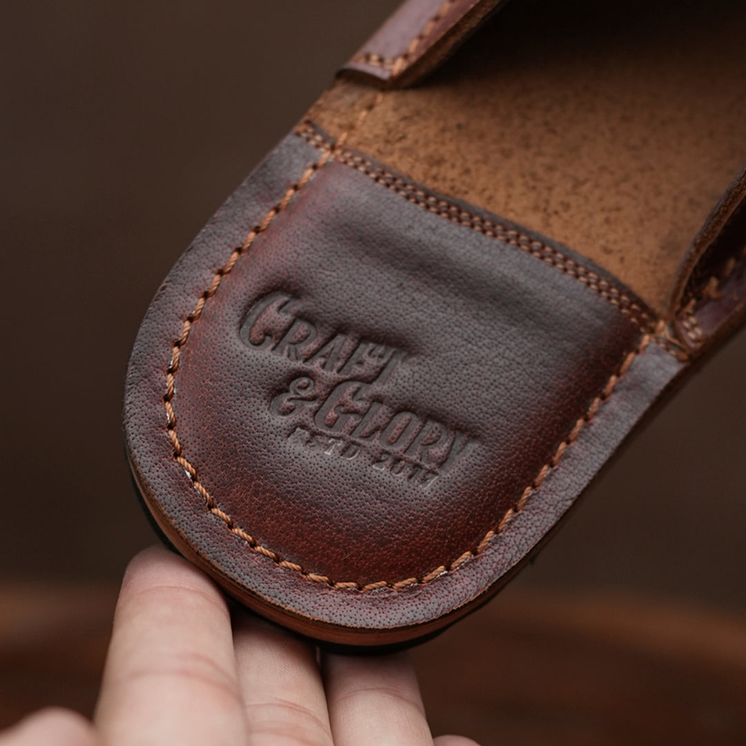 Atelier Slides (Saddle Tan)