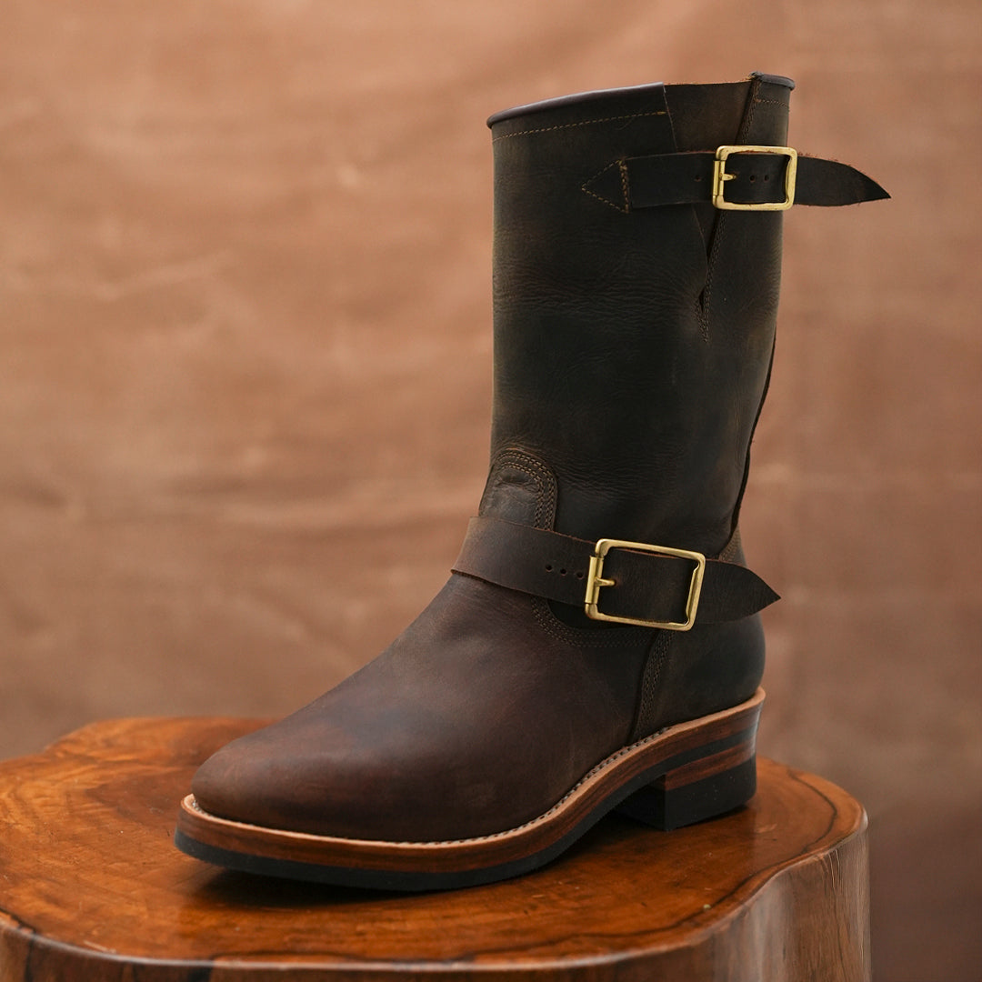 Vintage brown ranger boots – Craft & Glory