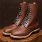 Hell Jumper Boots ( Russet Waxed Roughout ) with Trooper Sole