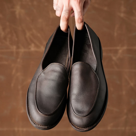 Belgian Loafers (Vintage Brown) Goodyear Welted 014' CRS