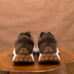 Old Skool Retro Leather Sneakers (Vintage Brown With White Sole)