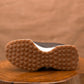 Classic Retro Leather Sneakers (Vintage Brown With White Sole)