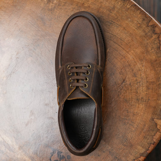 Voyager Boat 2.0 Shoes (Vintage Brown) Goodyear Welted