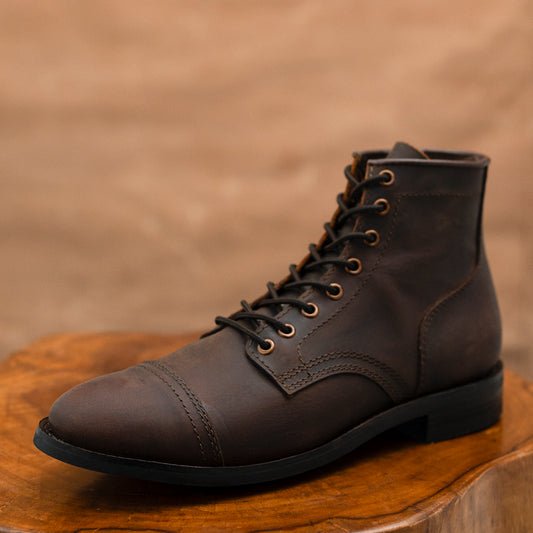 Aspen Boots 6" (Vintage Brown) Goodyear Welted