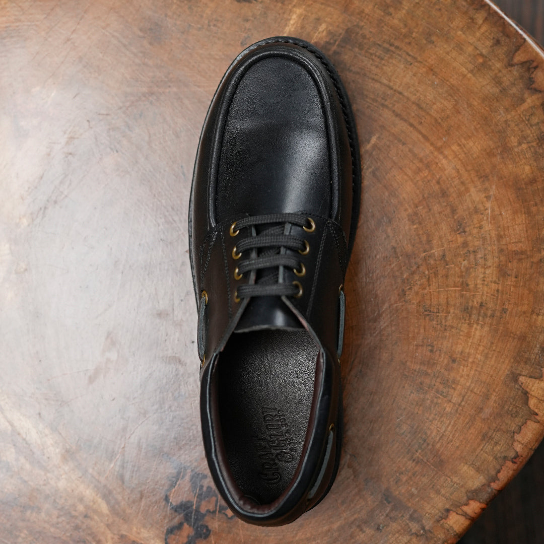 Voyager Boat 2.0 Shoes (Raven Black) Goodyear Welted