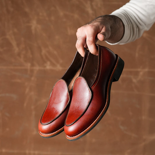 Belgian Loafers (Saddle Tan) Goodyear Welted 005' CRS