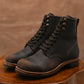 The Brandon Cap Toe Boots (Vintage Brown) (Munson Last - Goodyear Welted)