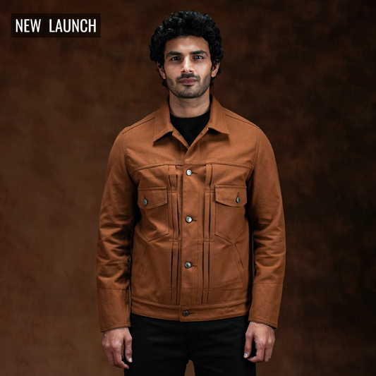 Trucker Type 2 Fox Brown 12 Oz Duck Canvas