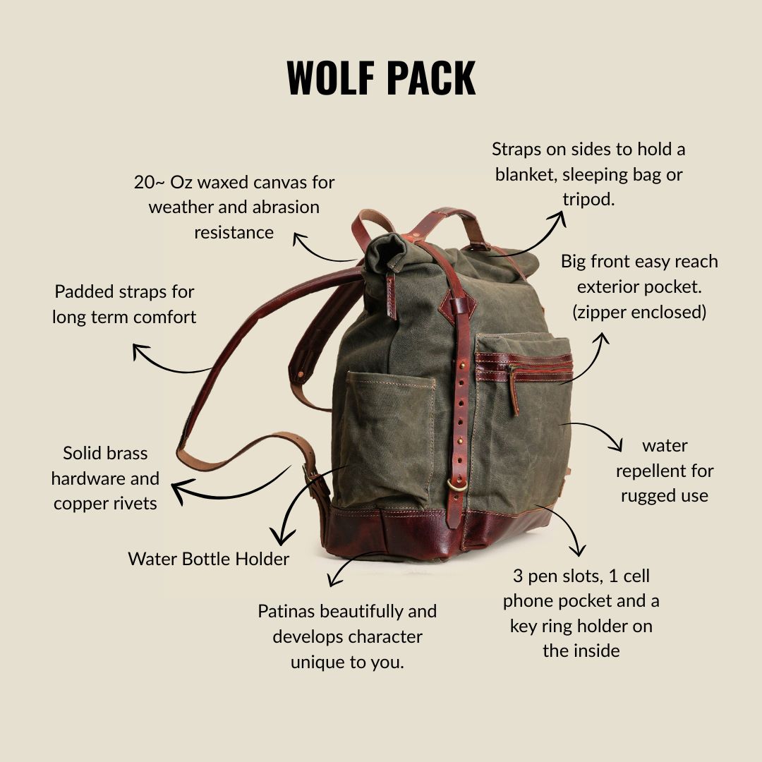 Wolf Pack ( Forest Green )