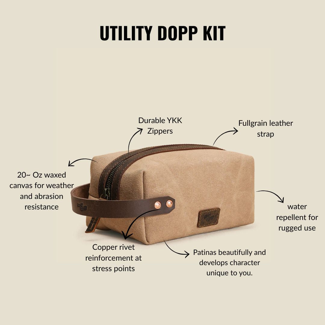 Utility Dopp Kit ( Sandstorm )