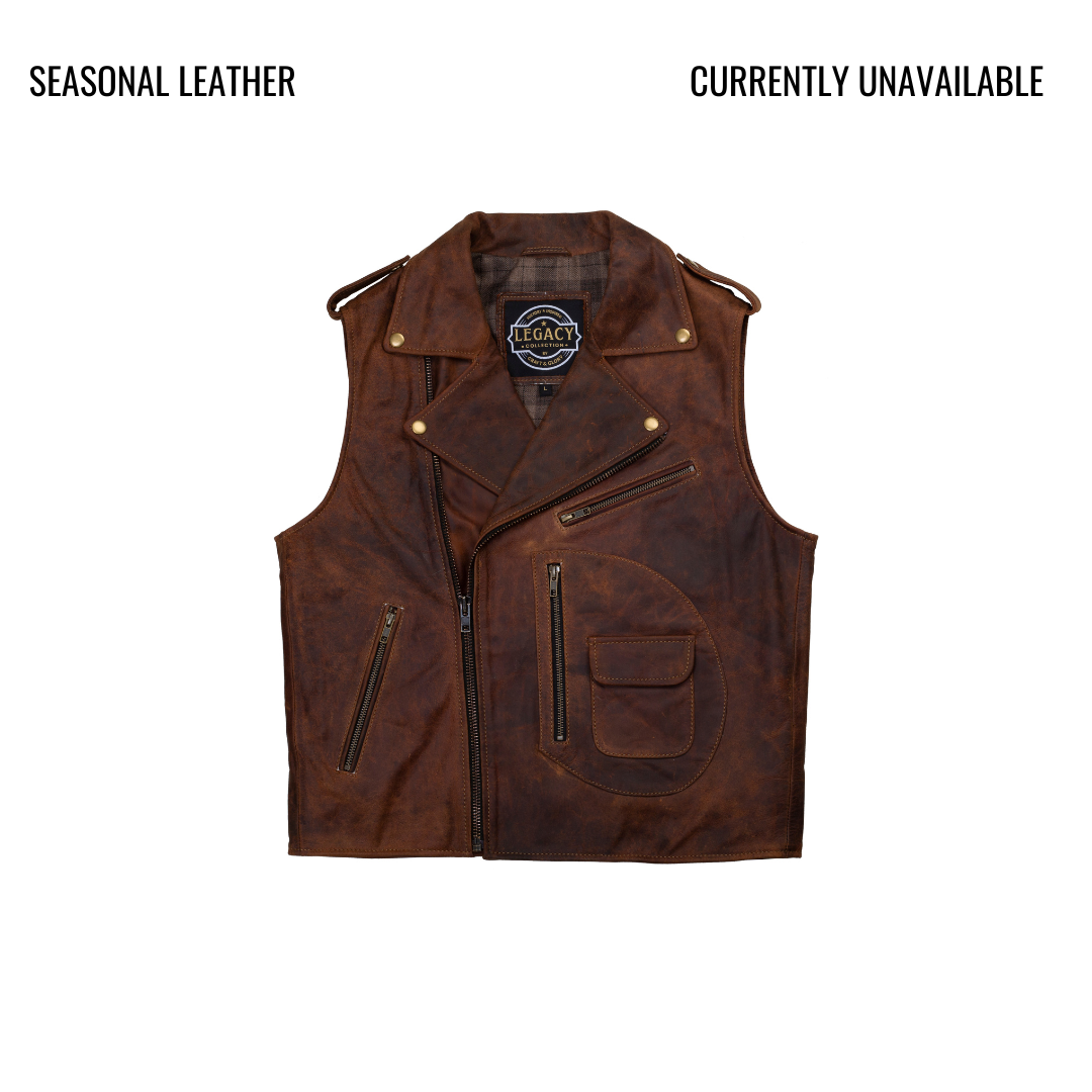 Buco Vest Jacket (Vintage Tan)