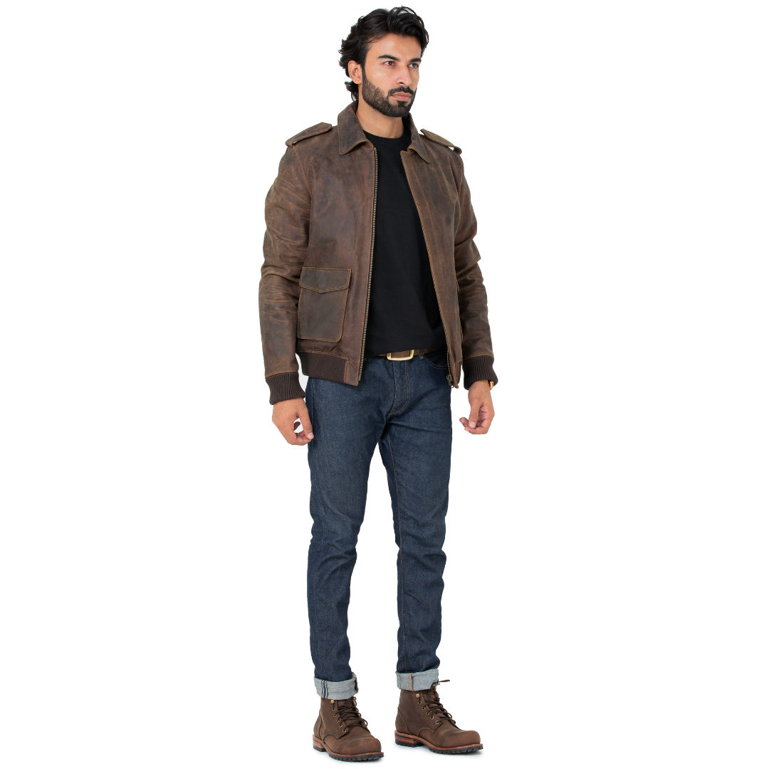 A2 Flight Jacket (Vintage Brown)