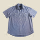 Heritage Work Shirt Half Sleeves Chambray Blue