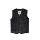 Outlaw Vest Jacket (Raven Black)