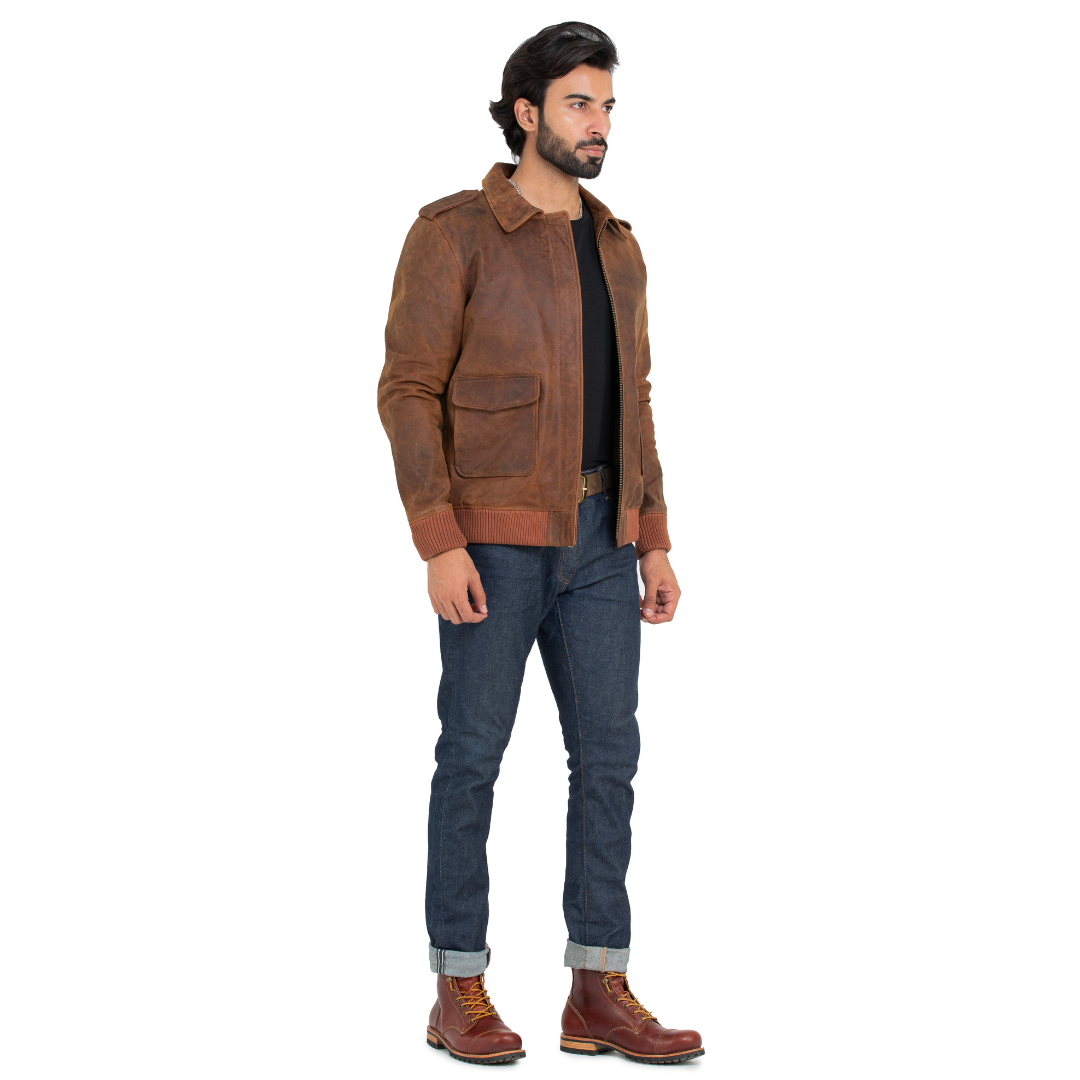 A2 Flight Jacket (Vintage Tan)