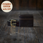 Heritage Belt & Boston Wallet (Raven Black)