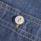 Heritage Work Shirt Half Sleeves Chambray Blue