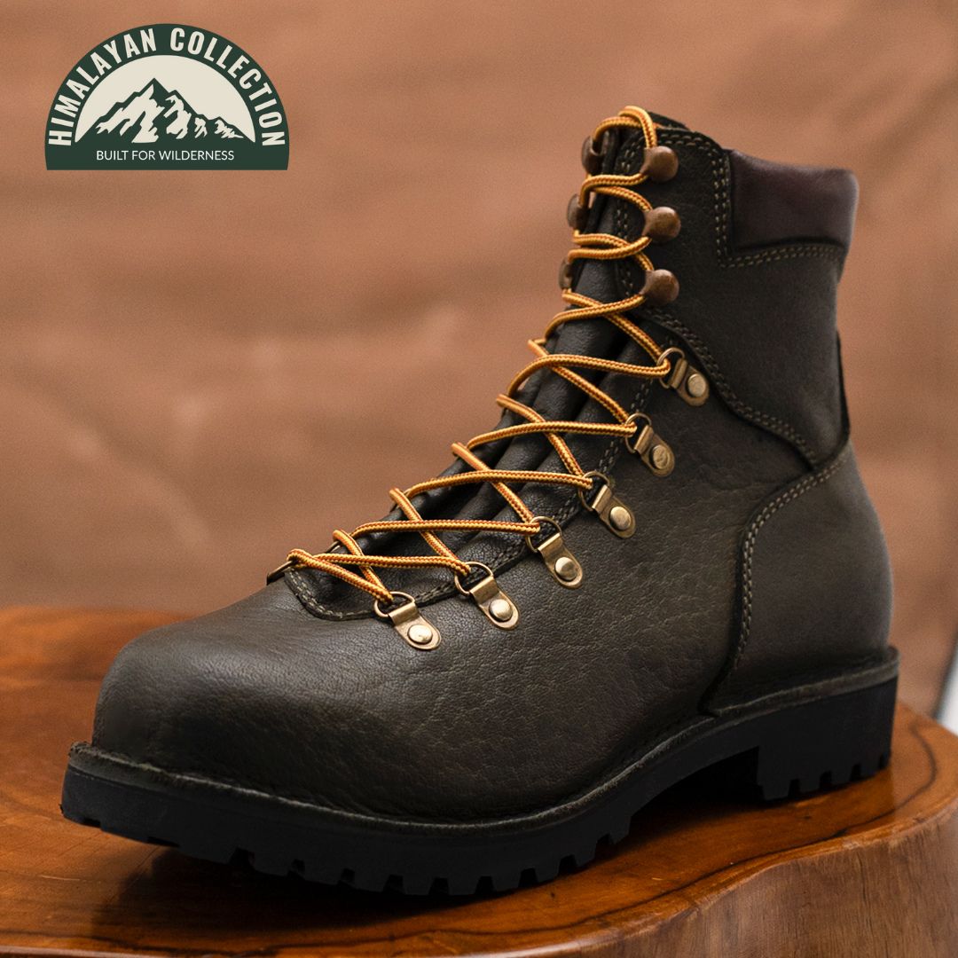 Women Himalayan Hiker Boots 6" (Moss Green) Water Repellent