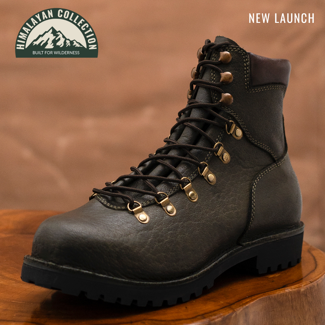 Women Himalayan Hiker Boots 6" (Moss Green) Water Repellent