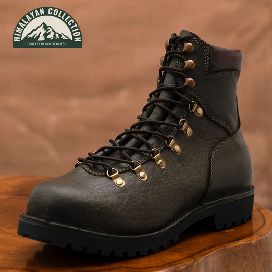 Himalayan Hiker Boots 6" (Moss Green) Water Repellent (45 Days Pre-Order)
