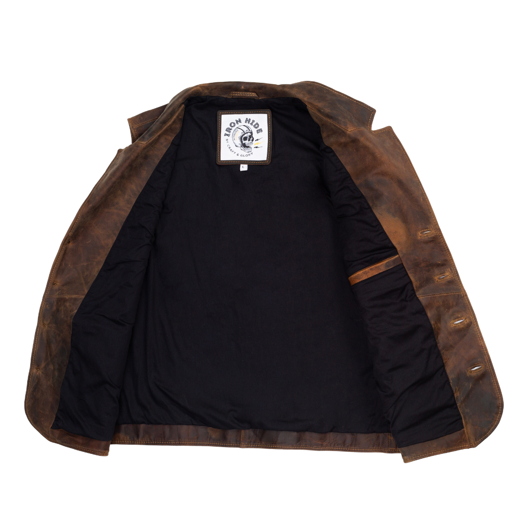 Gentleman’s Vest Jacket (Vintage Brown)