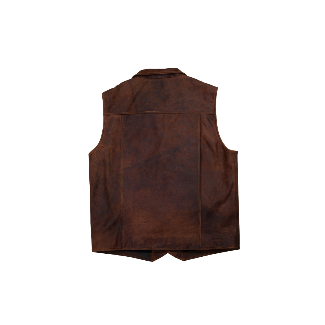 Gentleman’s Vest Jacket (Vintage Tan)