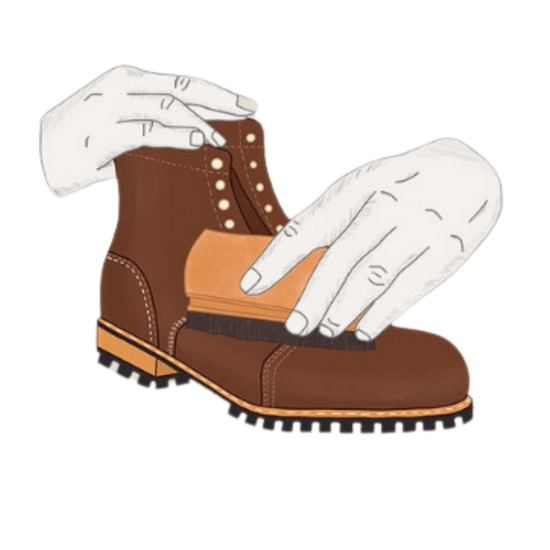2. Brush off dirt, grim & dust on surface.