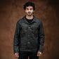 Trucker Type 2 Ghost Black 13 Oz Selvedge Denim