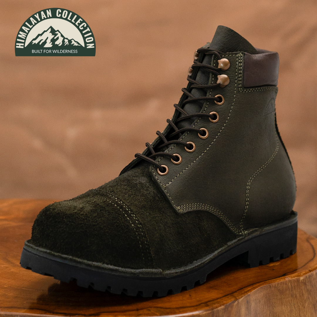 Himalayan Trailmaster Boots 6" (Grizzly Green) Water Repellent (45 Days Pre-Order for this leather)