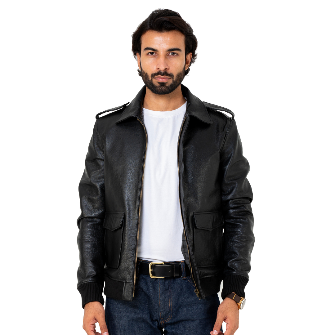 A2 Flight Jacket (Raven Black)