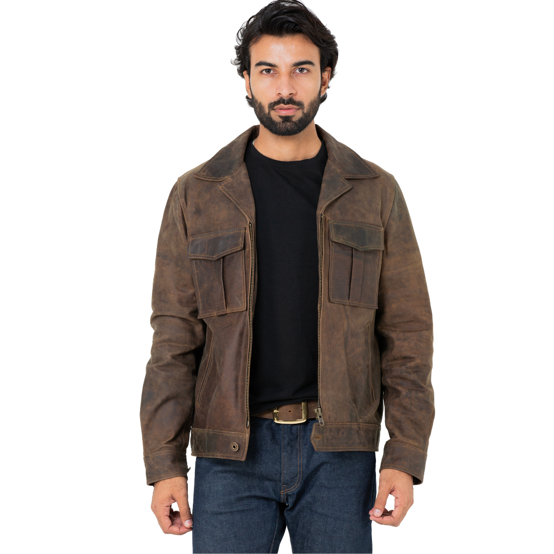 IKE Jacket (Vintage Brown)