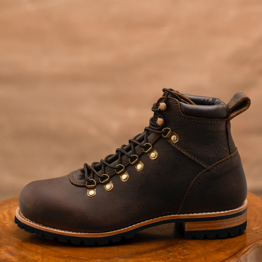 Women Hike Boots (Vintage Brown) Goodyear Welted