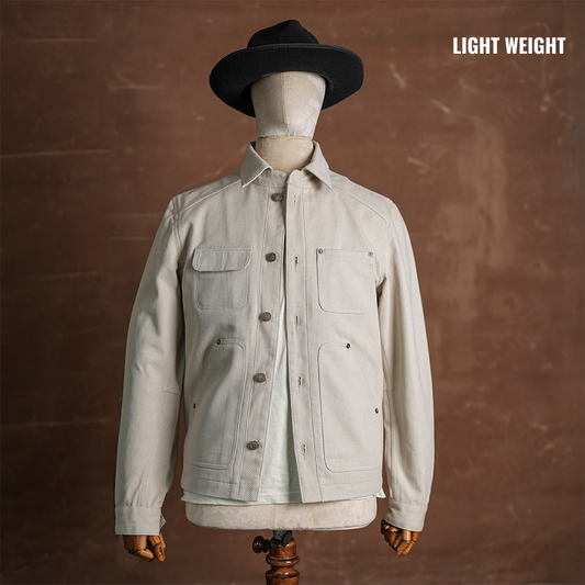 Chore Jacket Arctic Wolf 12 Oz Cotton Twill
