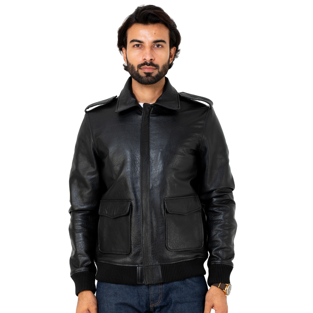 A2 Flight Jacket (Raven Black)