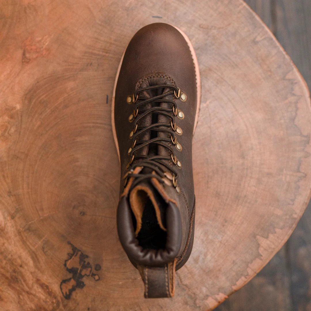 Women Hike Boots (Vintage Brown) Goodyear Welted
