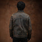 Trucker Type 2 Leather Jacket (Vintage Brown)