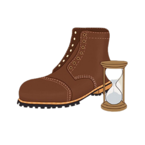 5. Allow the boots to dry for 2-3 hours.