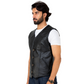 Outlaw Vest Jacket (Raven Black)