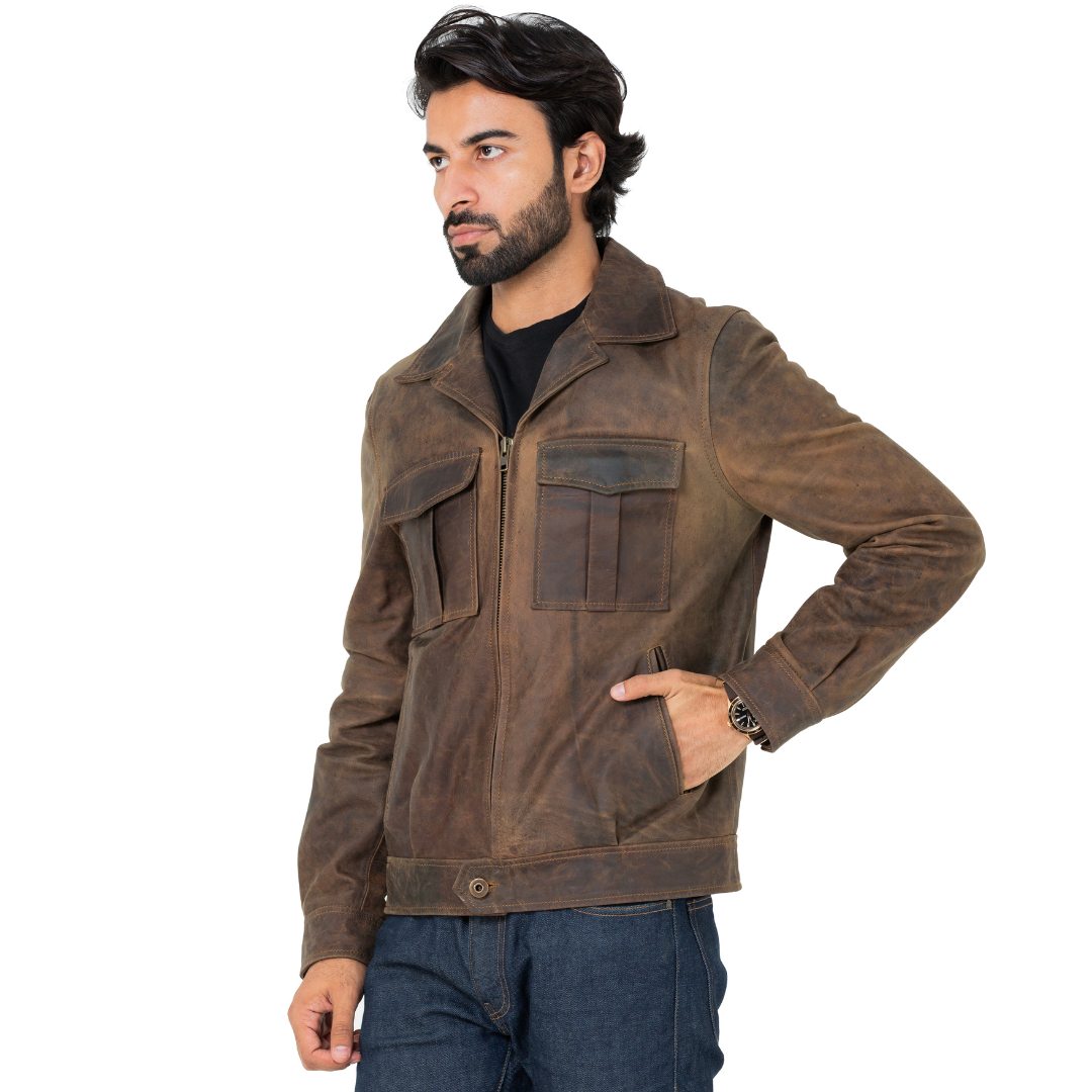 IKE Jacket (Vintage Brown)