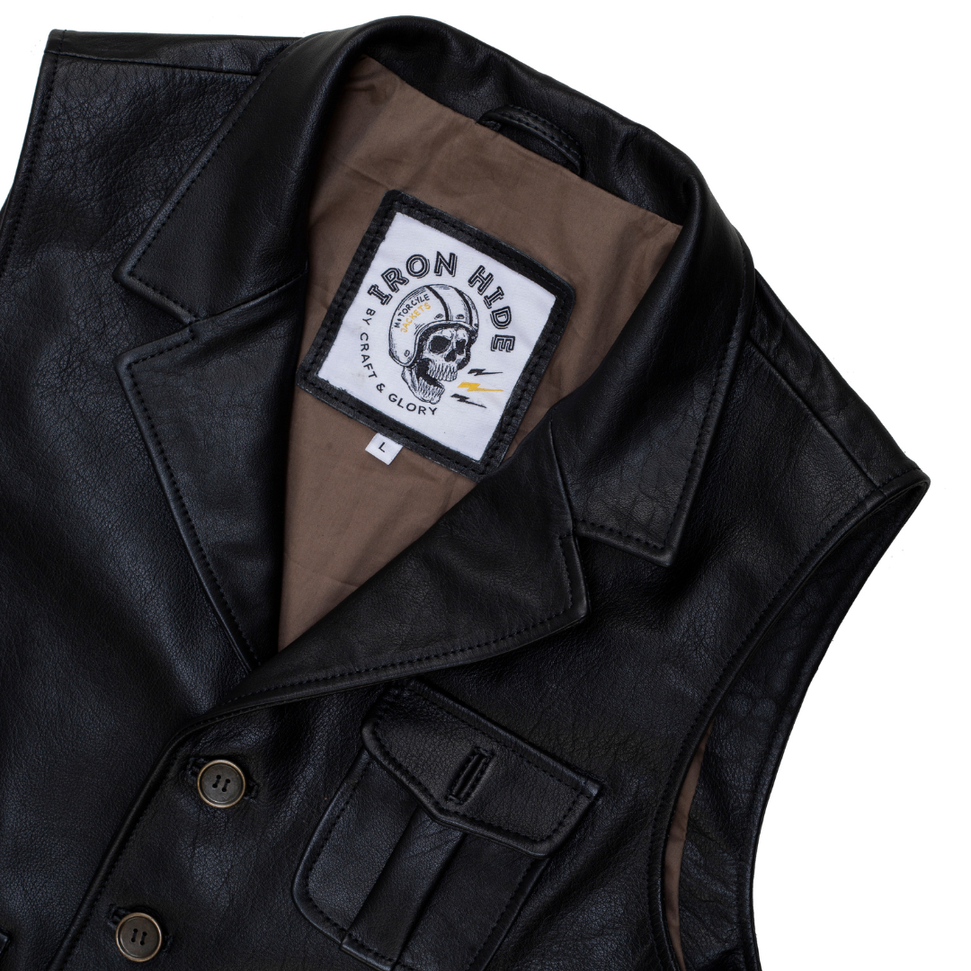 Gentleman’s Vest Jacket (Raven Black)