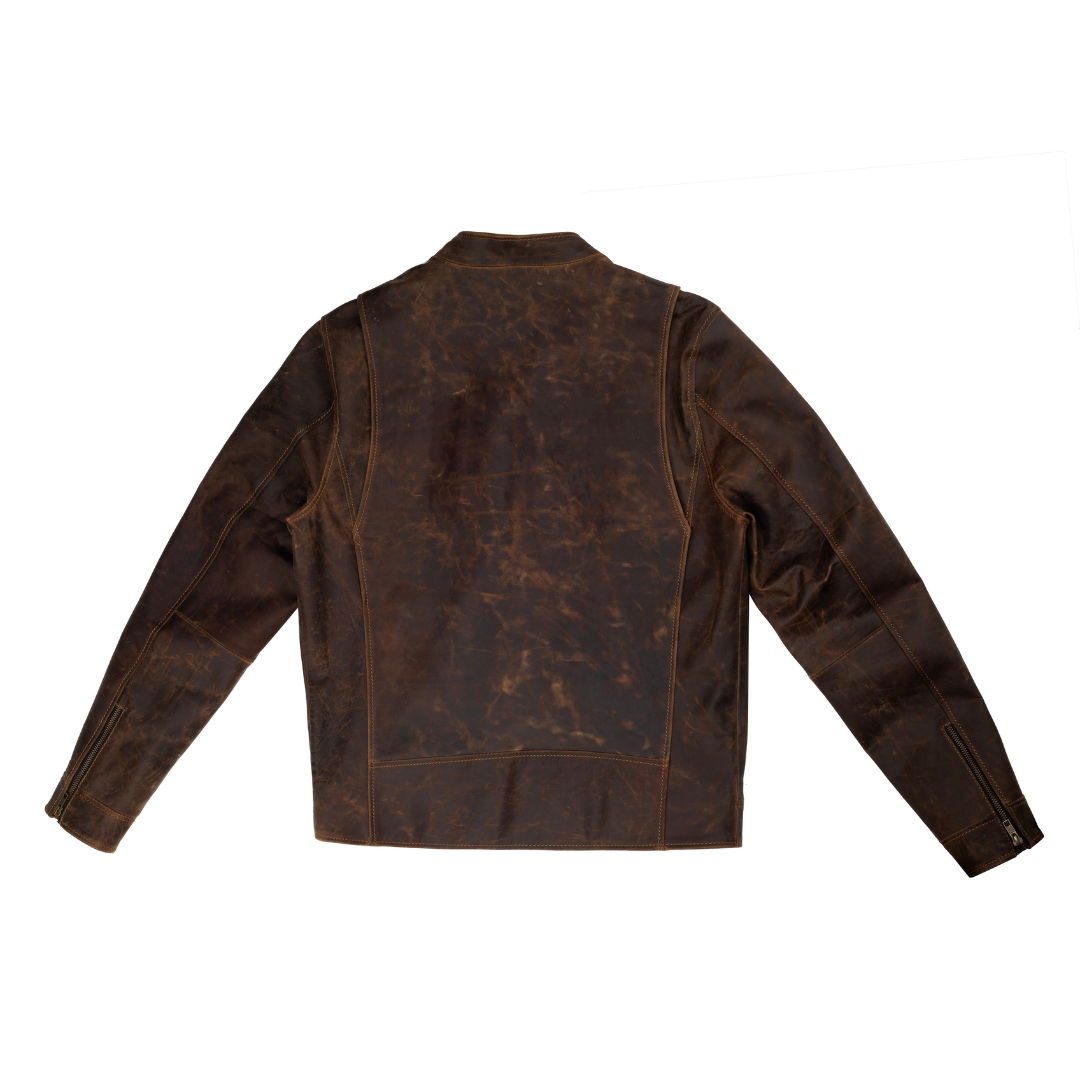 Speed Racer Jacket (Vintage Brown)