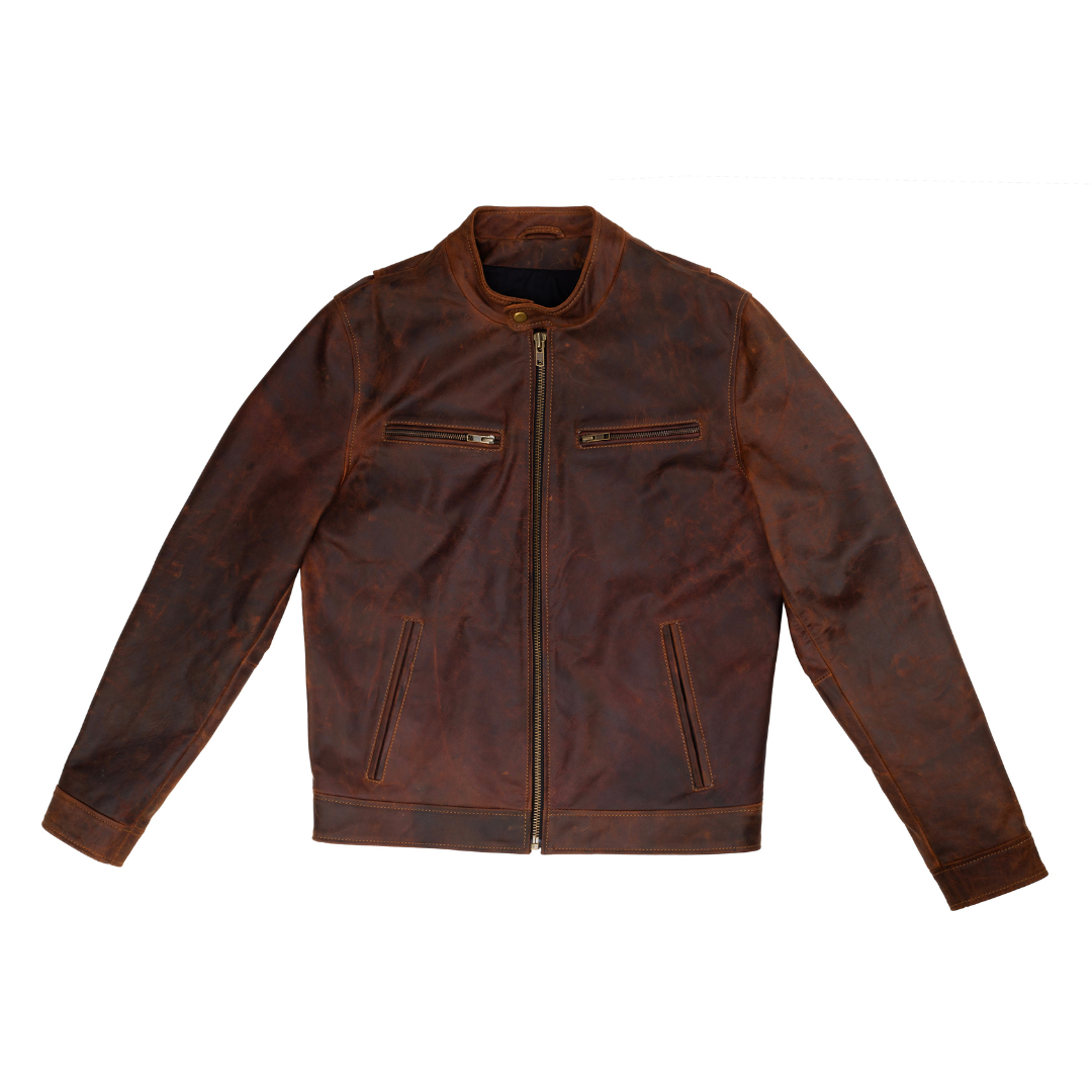 Speed Racer Jacket (Vintage Tan)